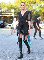 Celebs at Cynthia Rowley during fashion week - New York
