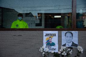 One Year Anniversary Of Javier Orodonez Murder - Bogota