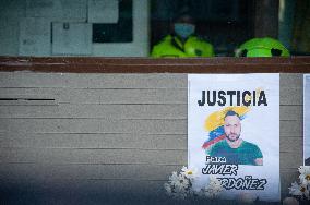 One Year Anniversary Of Javier Orodonez Murder - Bogota