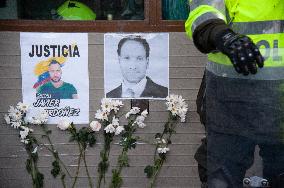 One Year Anniversary Of Javier Orodonez Murder - Bogota