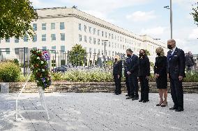 Joe Biden at Pentagon 9/11 ceremony - Washington