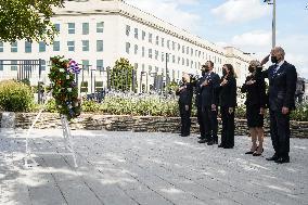 Joe Biden at Pentagon 9/11 ceremony - Washington