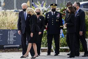 Joe Biden at Pentagon 9/11 ceremony - Washington