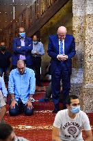 New Lebanese Prime Minister at Friday Prayer - Beirut
