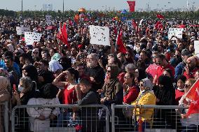 Anti-Vax Protest - Istanbul