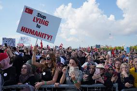 Anti-Vax Protest - Istanbul