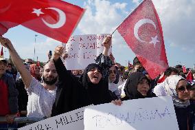 Anti-Vax Protest - Istanbul