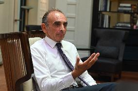 Eric Zemmour Portrait - Paris