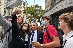 Eric Zemmour Portrait - Paris