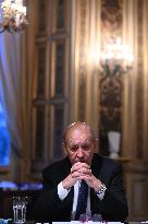 Jean-Yves Le Drian Portrait - Paris