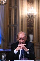 Jean-Yves Le Drian Portrait - Paris