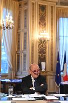 Jean-Yves Le Drian Portrait - Paris