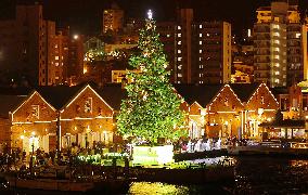 Christmas tree in Hakodate, Japan