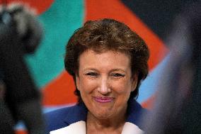 Roselyne Bachelot visit to Open Museum Francois Boucq exhibition - Lille