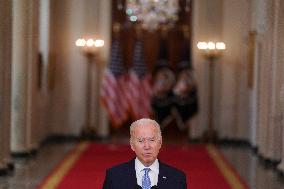 President Biden Defends Afghan Exit - Washington