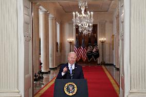 President Biden Defends Afghan Exit - Washington