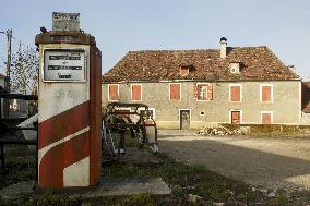 Shops Closed In The French Countryside - France