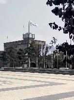 Taliban Flag Seen On Presidential Palace - Kabul