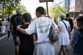 Protest Against Sanitary Pass And Vaccination - Toulouse