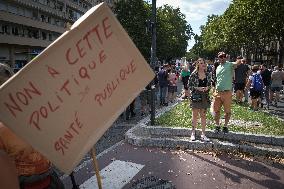 Protest Against Sanitary Pass And Vaccination - Toulouse