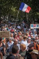 Protest Against Sanitary Pass And Vaccination - Toulouse