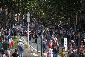 Protest Against Sanitary Pass And Vaccination - Toulouse