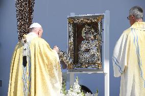 Pope Francis At Mass of the International Eucharistic Congress - Budapest