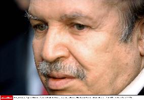 Newly-elected Algerian President Bouteflika