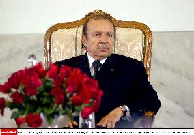 Newly-elected Algerian President Bouteflika