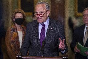 Democrats Policy Luncheon Press Conference - Washington