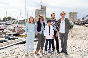 23rd TV Fiction Festival- Les hautes herbes photocall - La Rochelle - Day Two