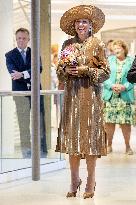 Queen Maxima Opens House Of Culture - Netherlands