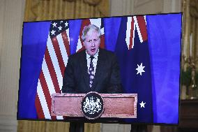 DC: President Joe Biden delivers remarks about a national security initiative