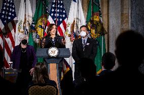 Vice President Kamala Harris and Secretary of the Treasury Janet L. Yellen on Childcare Investments