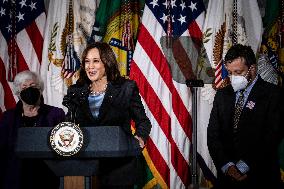 Vice President Kamala Harris and Secretary of the Treasury Janet L. Yellen on Childcare Investments