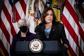 Vice President Kamala Harris and Secretary of the Treasury Janet L. Yellen on Childcare Investments