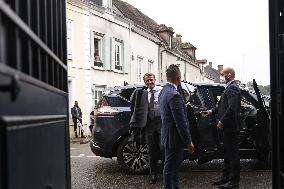 President Macron Visits The House Of Marcel Proust - Illiers-Combray