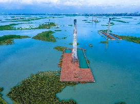 Brick Factories Flooded Due To Heavy Rains - Bangladesh