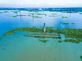 Brick Factories Flooded Due To Heavy Rains - Bangladesh
