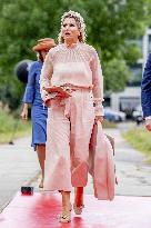 Queen Maxima At Opening National Supercomputer Snellius - Amsterdam