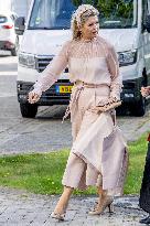 Queen Maxima At Opening National Supercomputer Snellius - Amsterdam