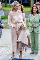 Queen Maxima At Opening National Supercomputer Snellius - Amsterdam