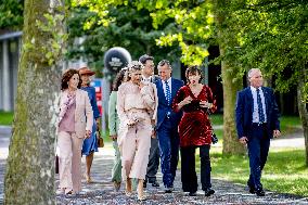 Queen Maxima At Opening National Supercomputer Snellius - Amsterdam