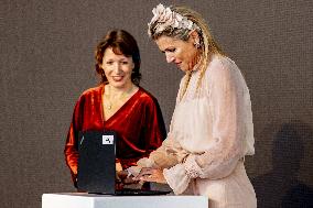 Queen Maxima At Opening National Supercomputer Snellius - Amsterdam