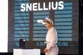 Queen Maxima At Opening National Supercomputer Snellius - Amsterdam