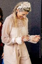 Queen Maxima At Opening National Supercomputer Snellius - Amsterdam