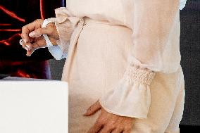 Queen Maxima At Opening National Supercomputer Snellius - Amsterdam