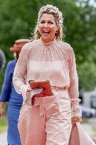 Queen Maxima At Opening National Supercomputer Snellius - Amsterdam