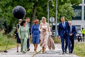 Queen Maxima At Opening National Supercomputer Snellius - Amsterdam