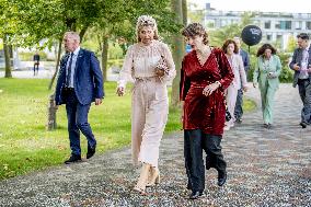 Queen Maxima At Opening National Supercomputer Snellius - Amsterdam